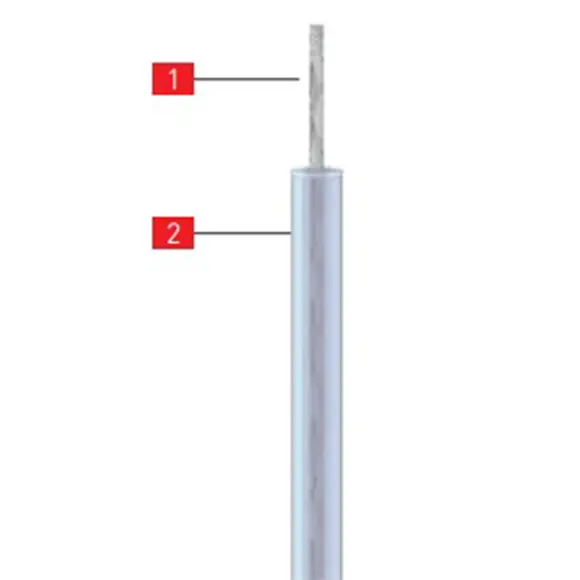 HEM-PT-68001 220 °C 'ye ye Kadar Dayanikli Seri Dirençli Teflon Yalıtımlı Isıtma Kabloları