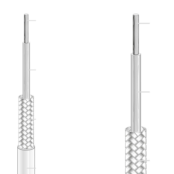 EKL Light Flexible Single-Core Series resistance polymer insulated heating cables