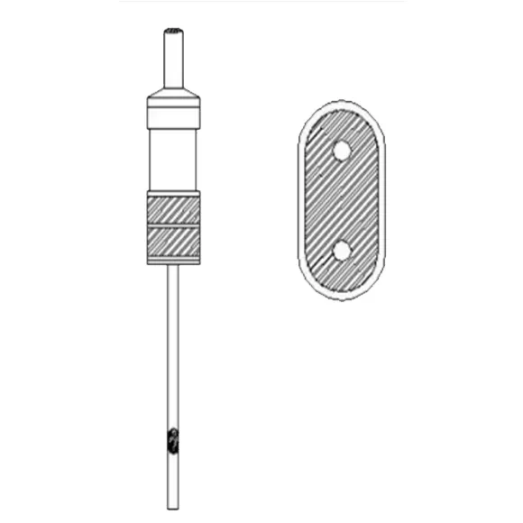 Demiryolları Ray Makas için Nem Sensörü : Type: SSV-1