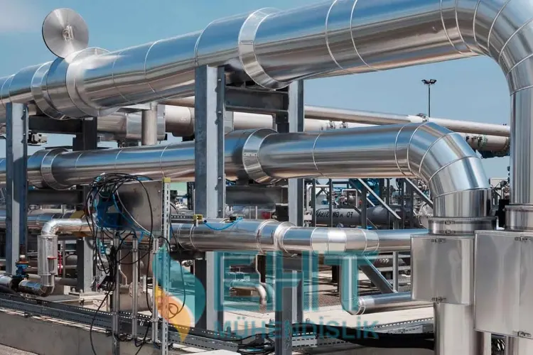 ATIK YAĞ BORU HATTI  ISITMA