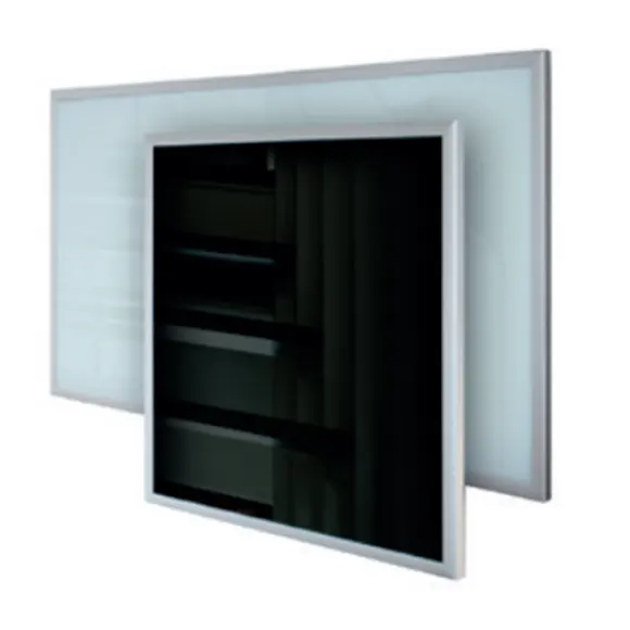 Panel Radyötör Çerçeveli Cam Panel