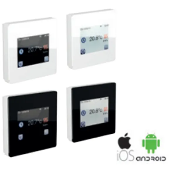 İç Ortam Zemin Isıtma Termostatı Wifili,TFT - WIFI