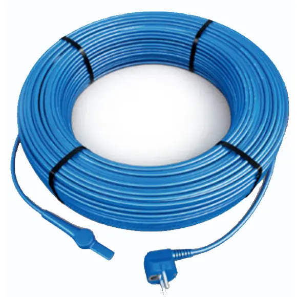 Soğuk Oda ve Su Hatları için Termostatlı Isıtıcı Kablo:FS Frostycontrol Boru Donma Önleyici Isıtma Kablosu-1